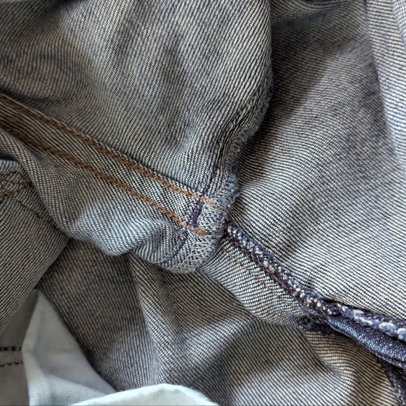 MOTHER Denim The Looker Skinny Jeans Deja Vu Wash Size 25 - Picture 9 of 10